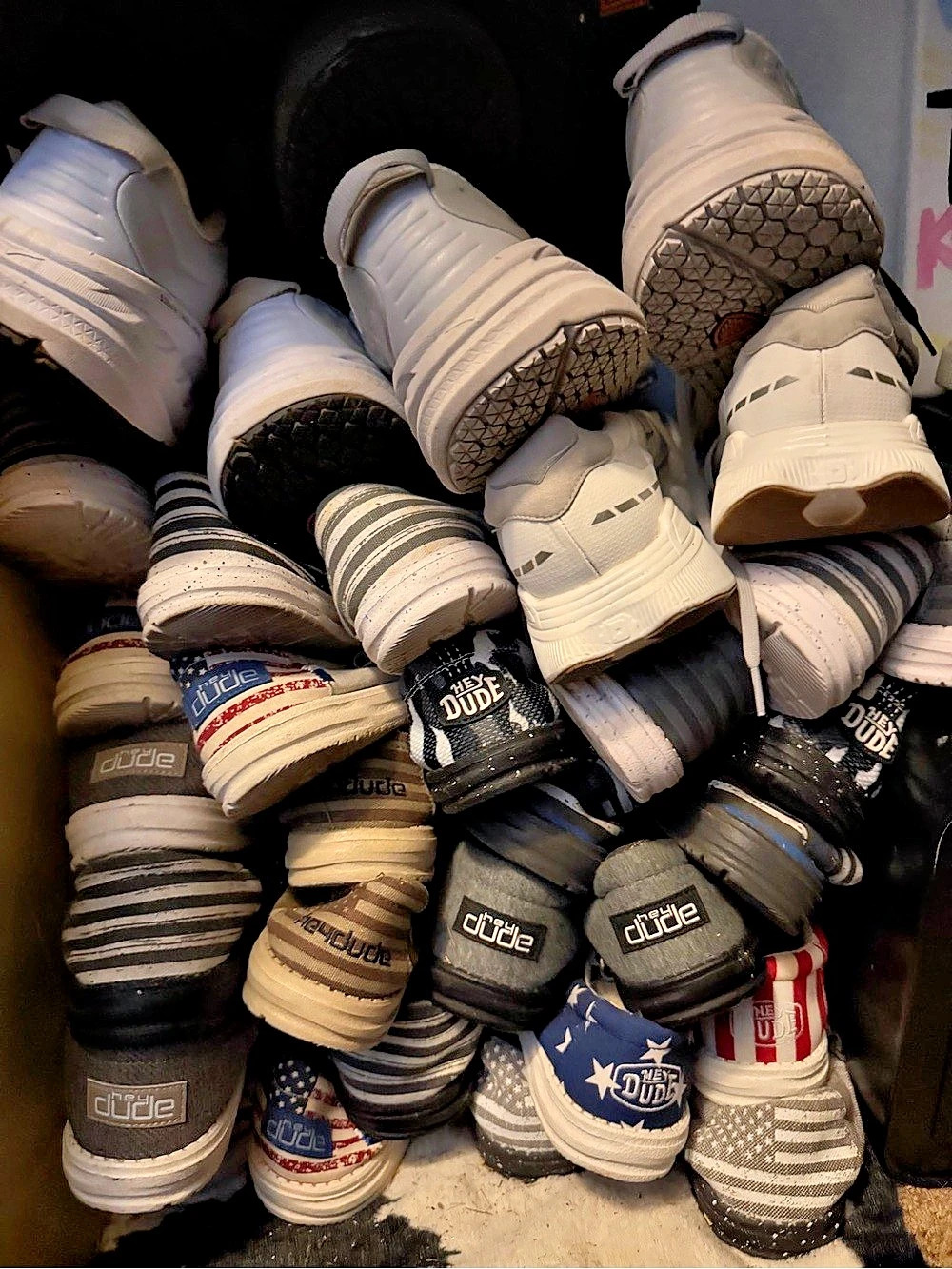 Hey Dude Mixed Collection all men’s size 7. $25 each discount for multiple.